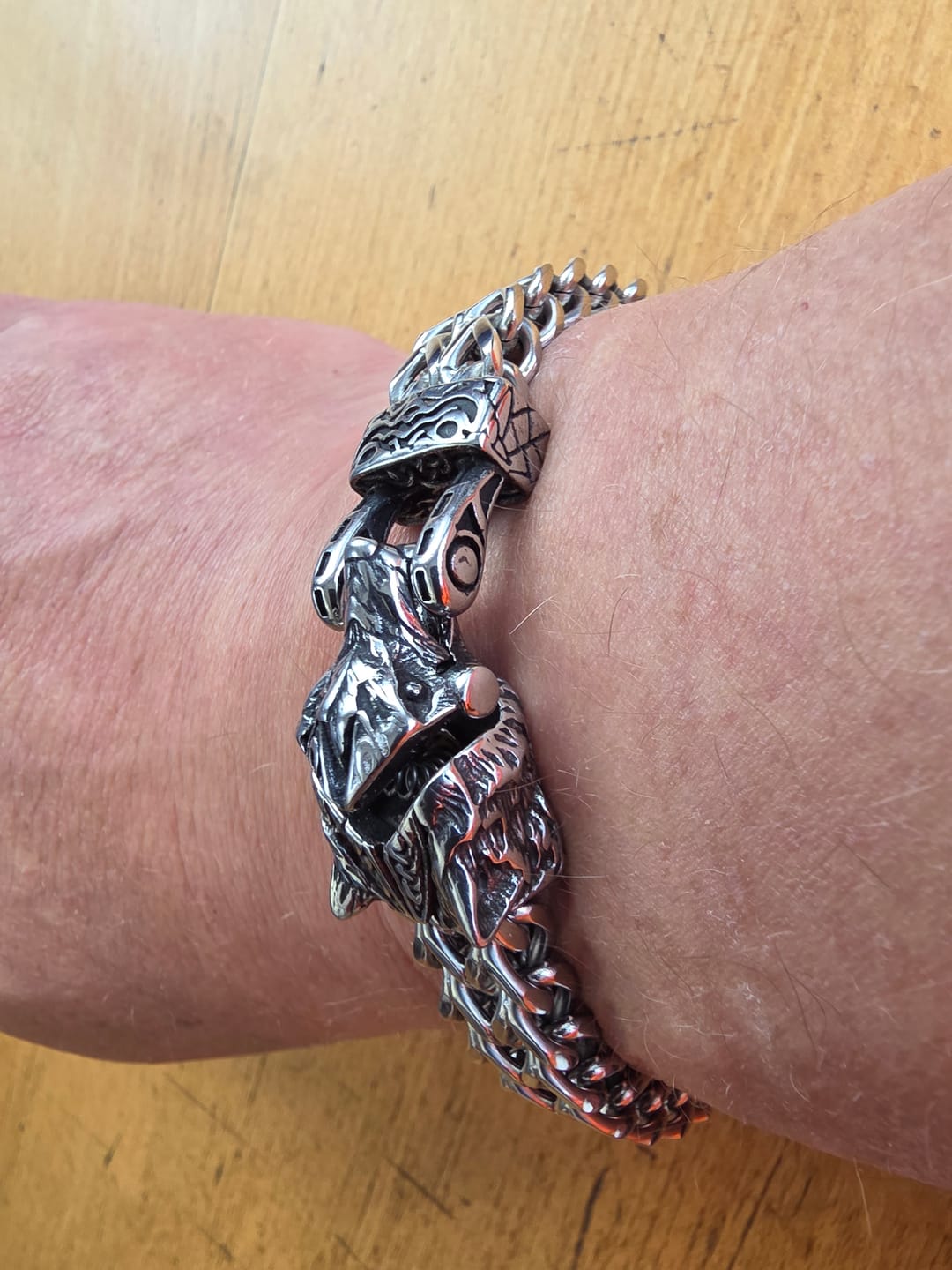 Customer photo review of NEW Fenrir Bracelet