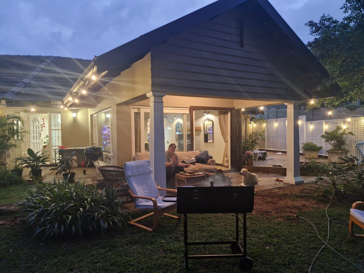 Customer photo review of Plug-In Festoon Bulb String Lights