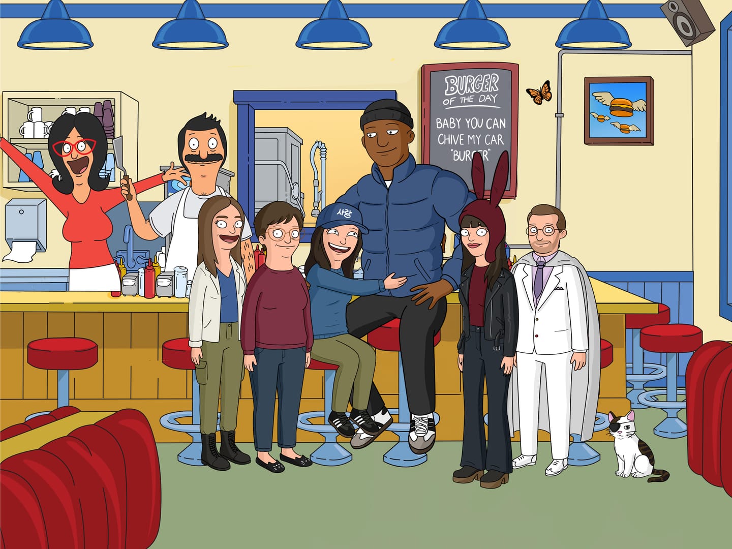 Customer photo review of 'Bob’s Burgers' Custom Portrait