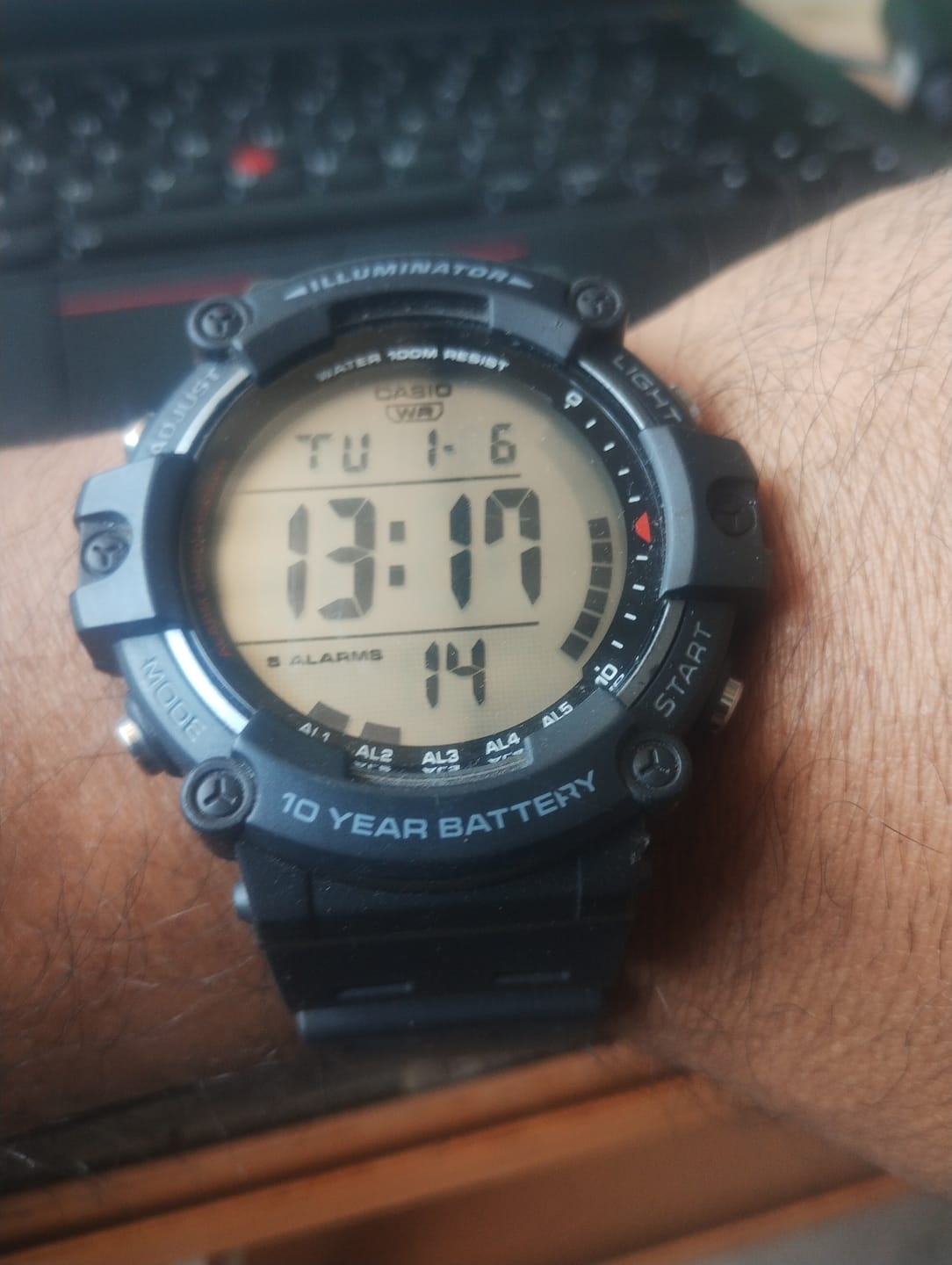 Customer photo review of Reloj Casio Vintage AE-1500WH-1AVDF Negro