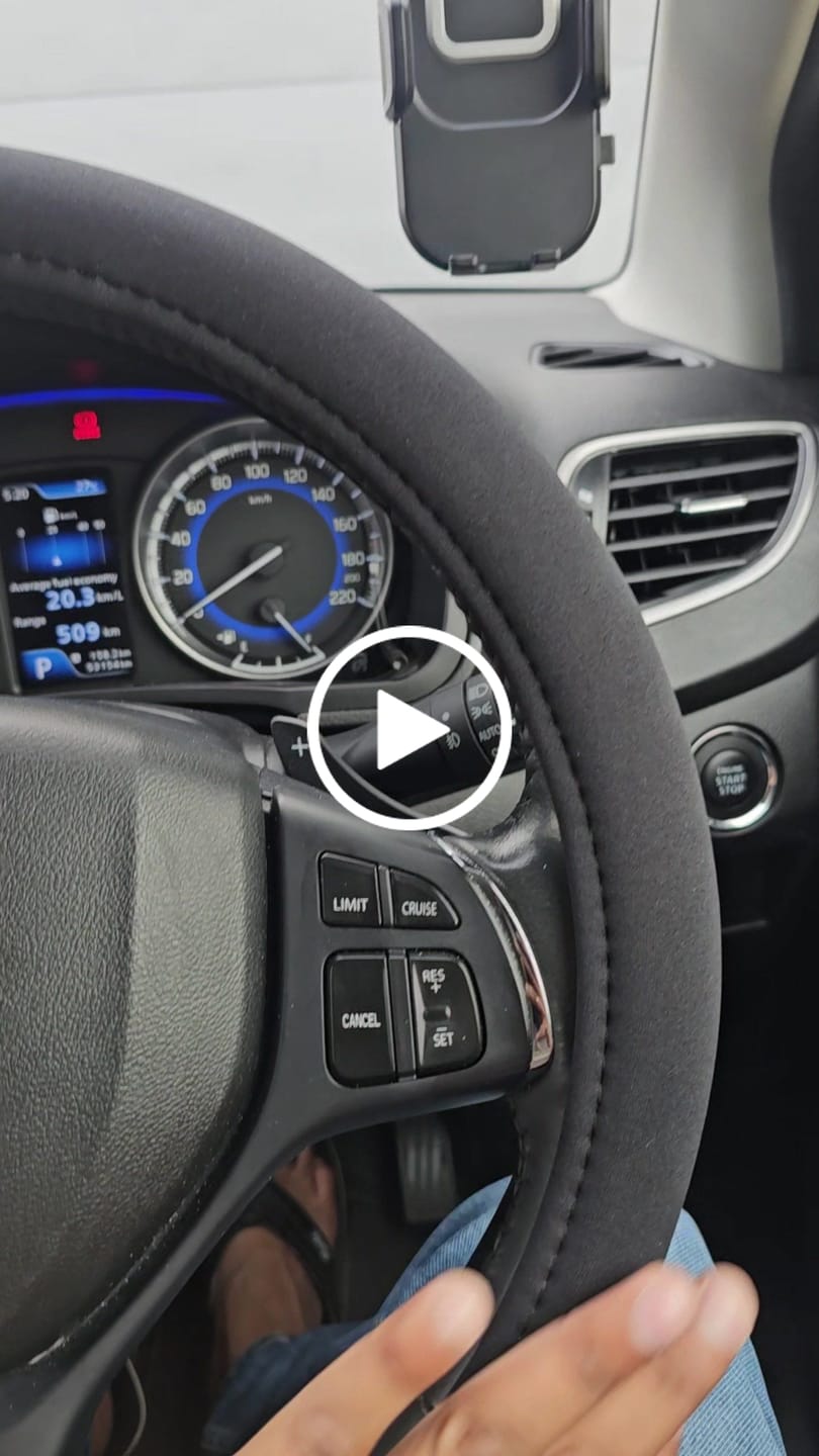 Customer video review of Sharkskin Universal Steering Wheel Cover