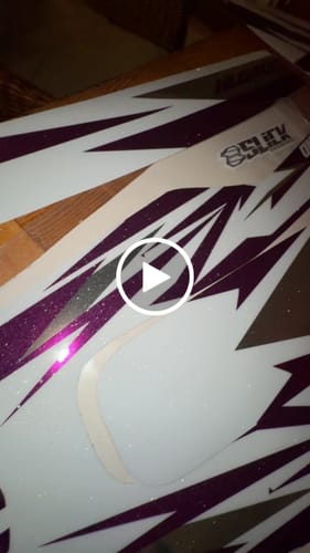 Customer video review of WHITE FULLSEND - GRAPHICS KIT