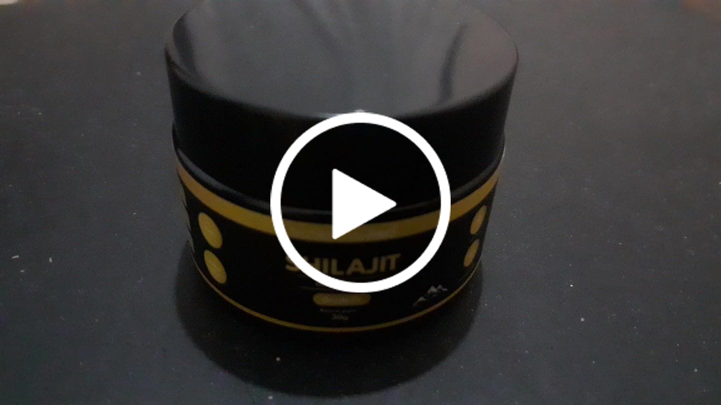 Customer video review of SHILAJIT (RÉSINE PURE)