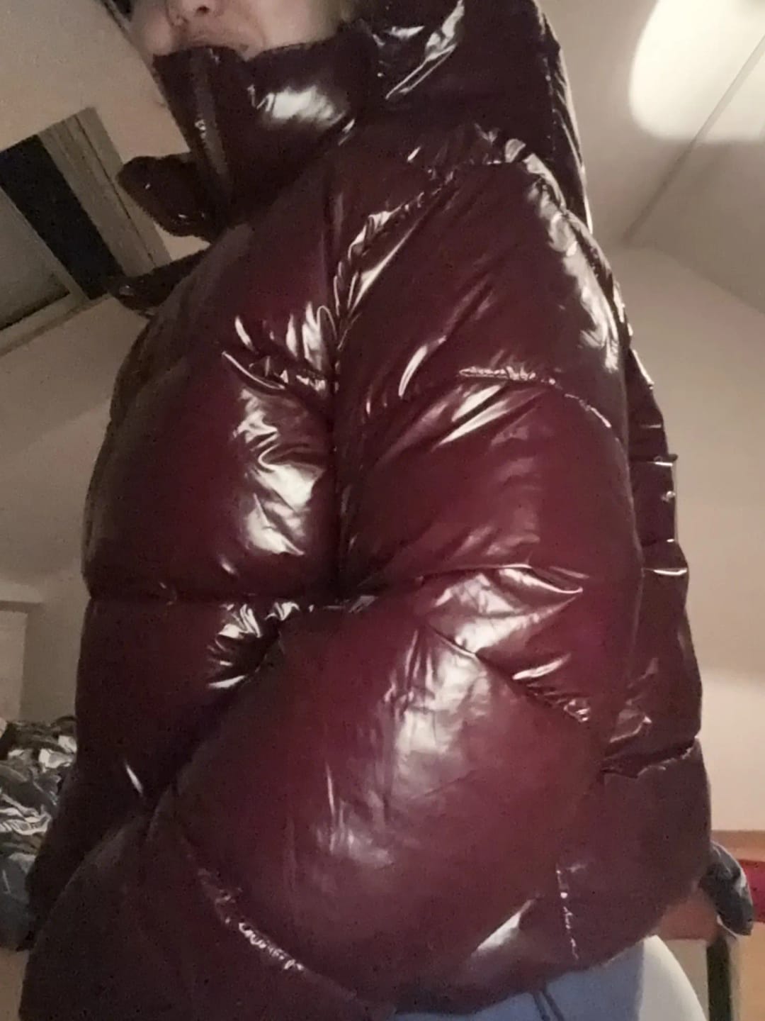 Customer photo review of Davina Hooded Puffer Jacket