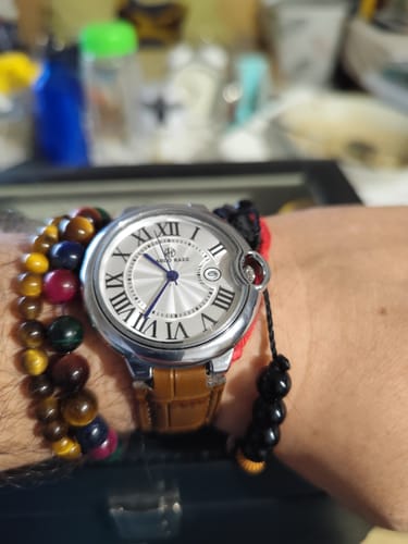 Customer photo review of MURRAY LEATHER 42MM