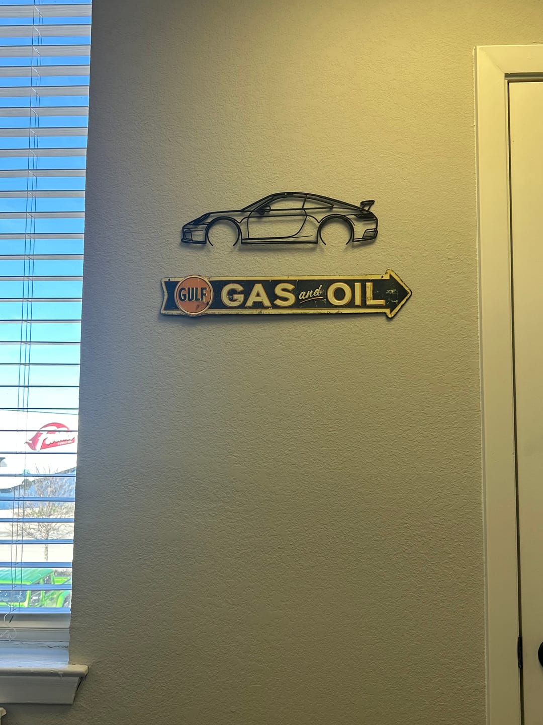 Customer photo review of Your Custom Metal Car Silhouette