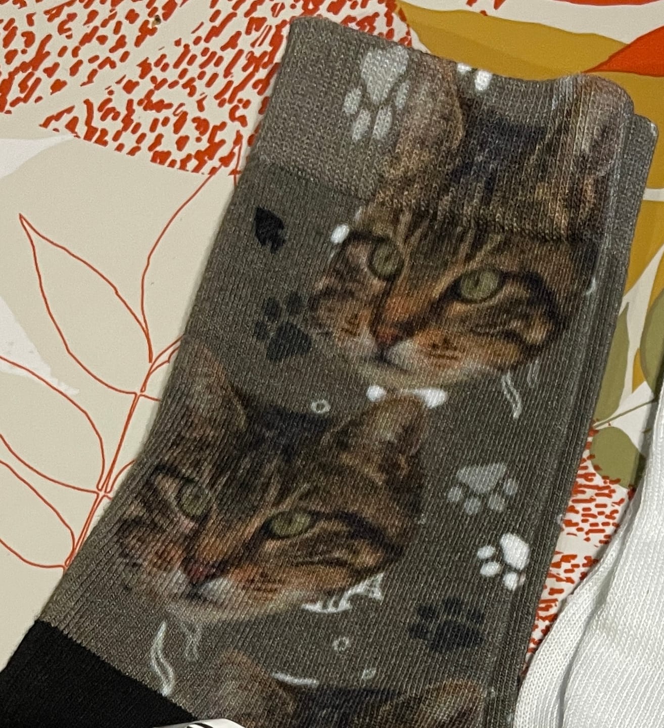 Customer photo review of Votre photo - Chaussettes personnalisées