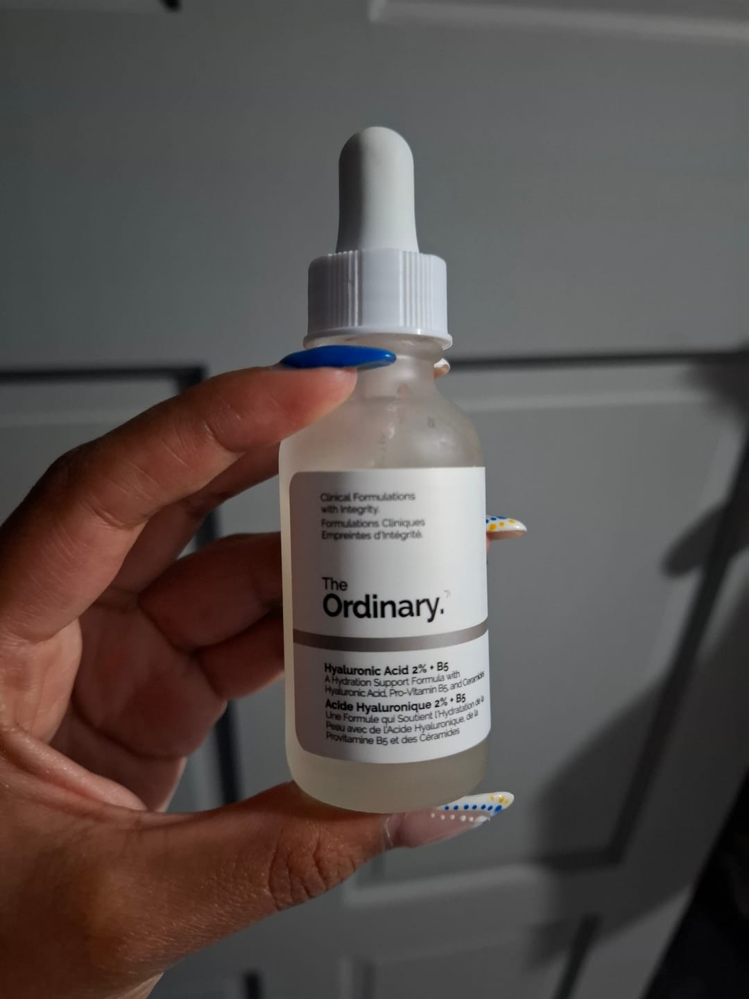 Customer photo review of Hyaluronic Acid 2% + B5 Hydrating Serum