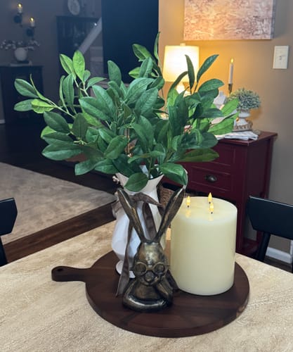 Customer photo review of Studious Brass Rabbit | Gold Metal