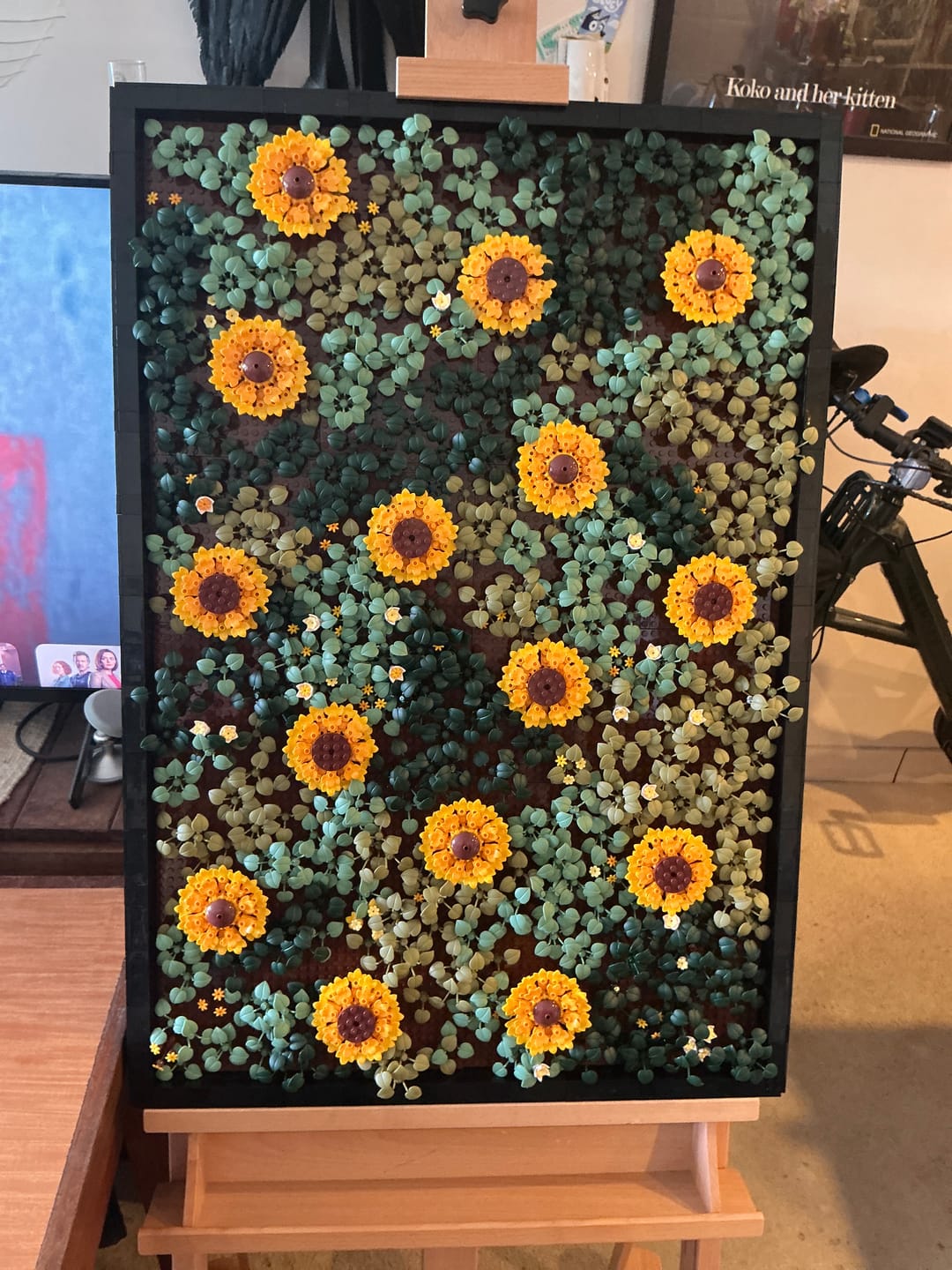 Customer photo review of Sunflower Moss Garden