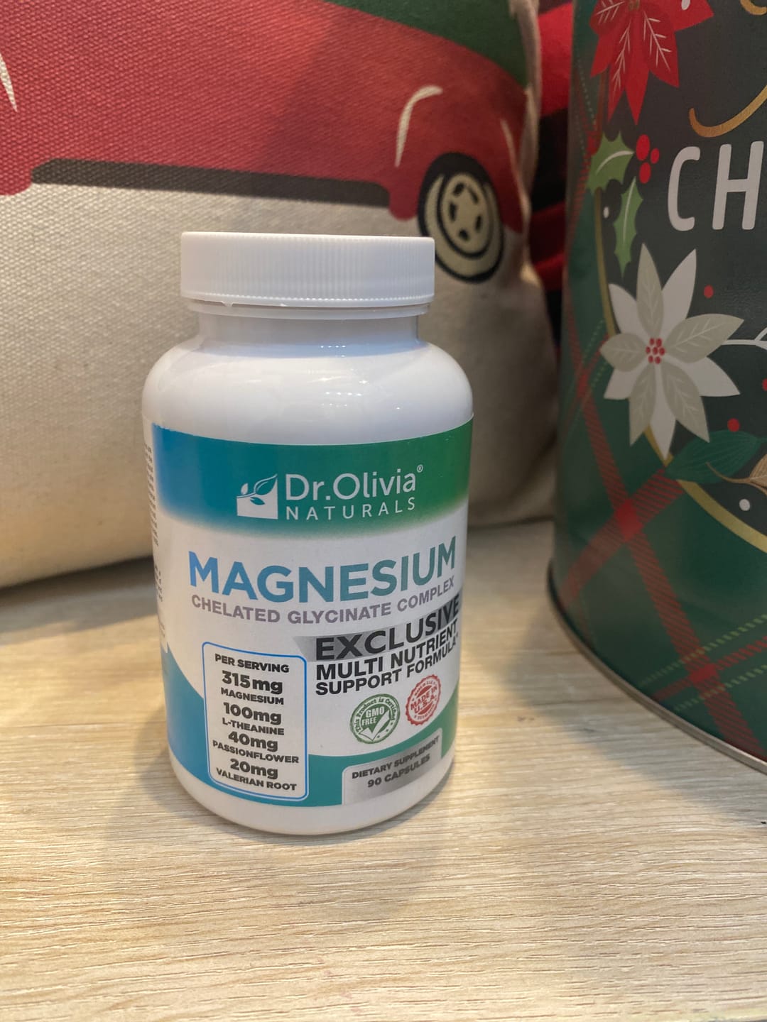 Customer photo review of Magnesium Glycinate - Chelated Complex