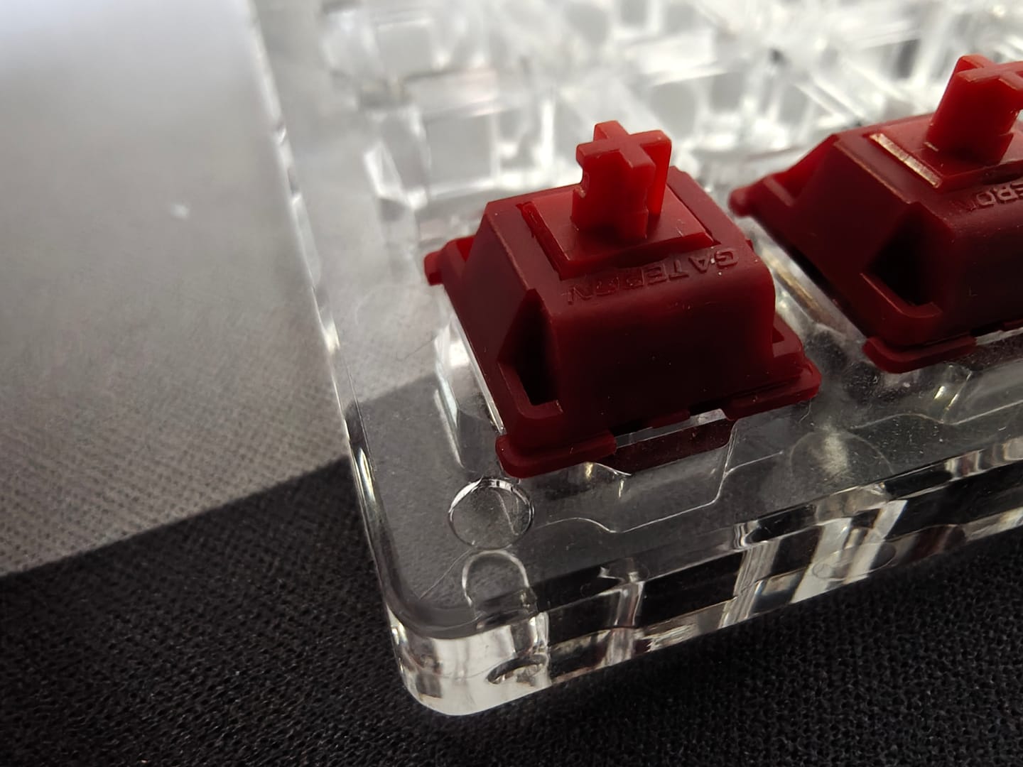 Customer photo review of GATERON X SILIWORKS TYPE R TACTILE SWITCH FACTORY LUBED (10PCS)