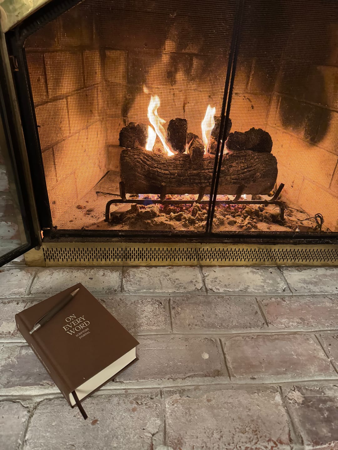 Customer photo review of On Every Word Scripture Journal 2026