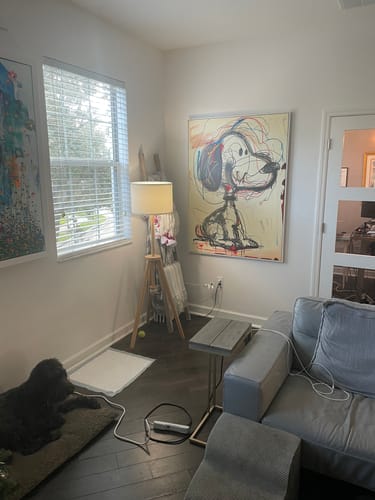 Customer review photo for Abstract Graffiti Art #GA051