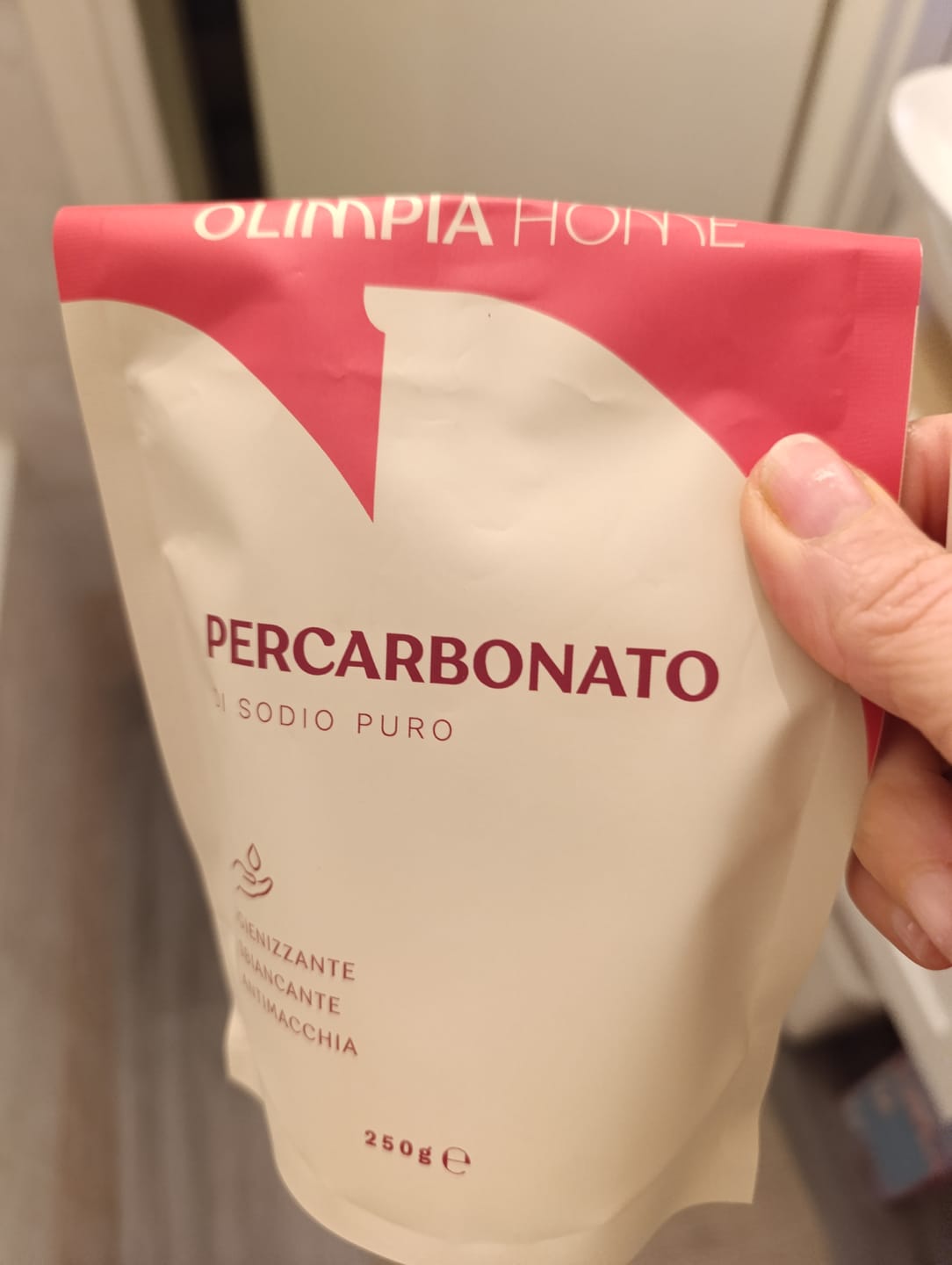 Customer photo review of Percarbonato di Sodio Puro OH
