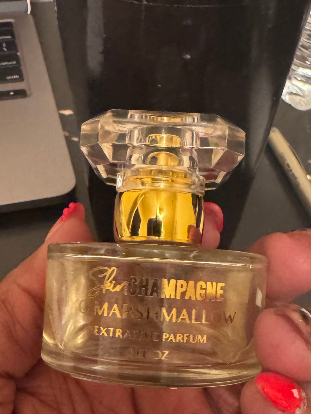 Customer photo review of XO MARSHMALLOW PERFUME EXTRAIT