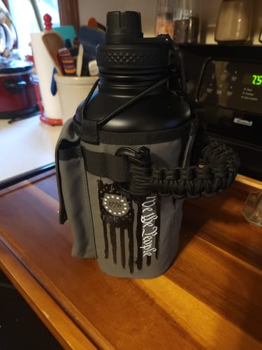 Customer photo review of 64oz Battle Bottle Water Bottles