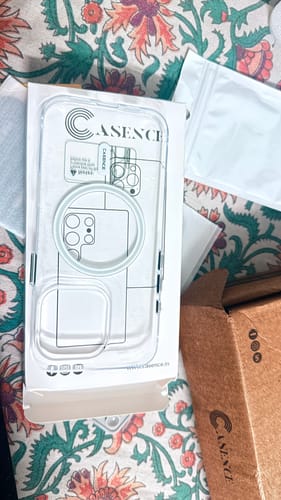 Customer photo review of Anti Yellow Magsafe Clear Transparent Case - One Plus Nord 2