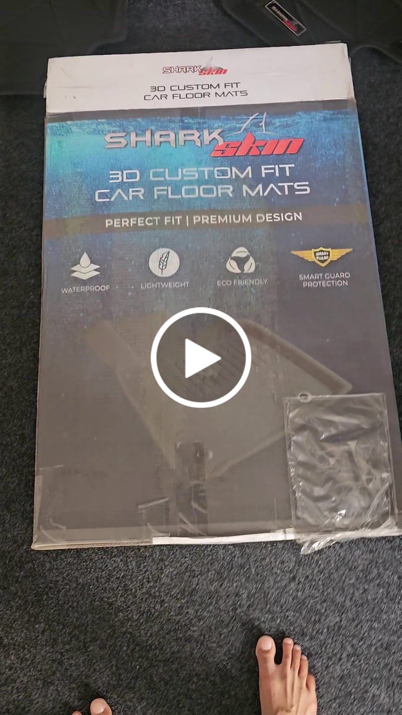 Customer video review of Sharkskin Custom-Fit Toyota RAV4 2019+ 3D TPE All-Weather Floor Mats