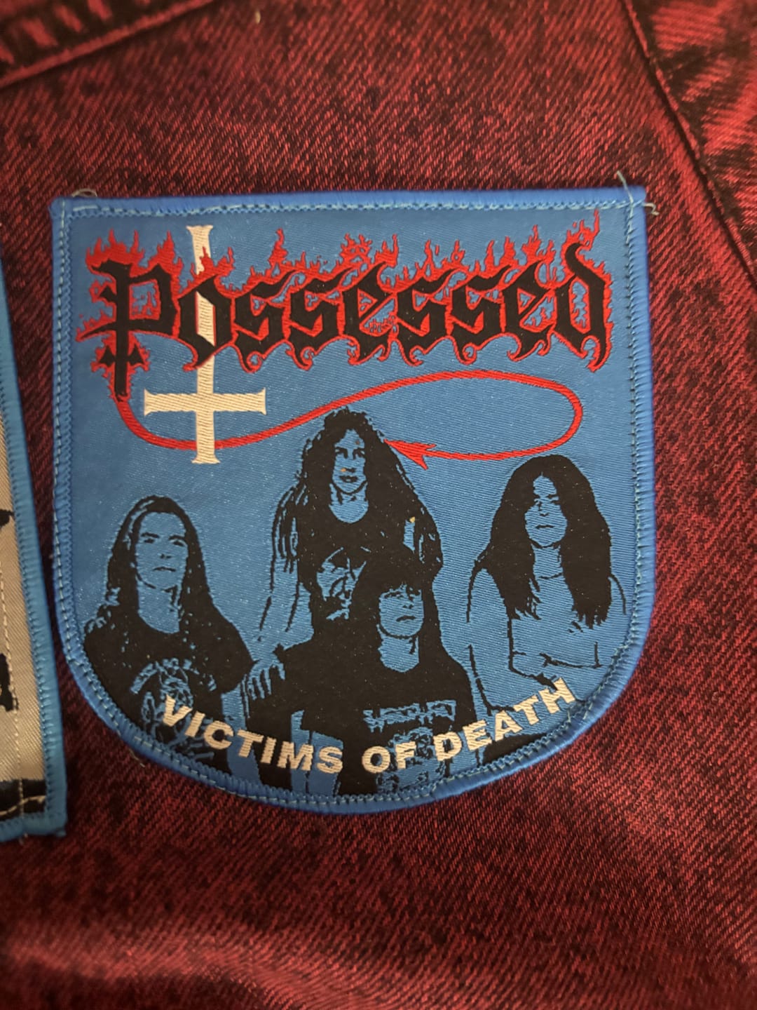Customer photo review of Possessed - Victims of Death - Patch