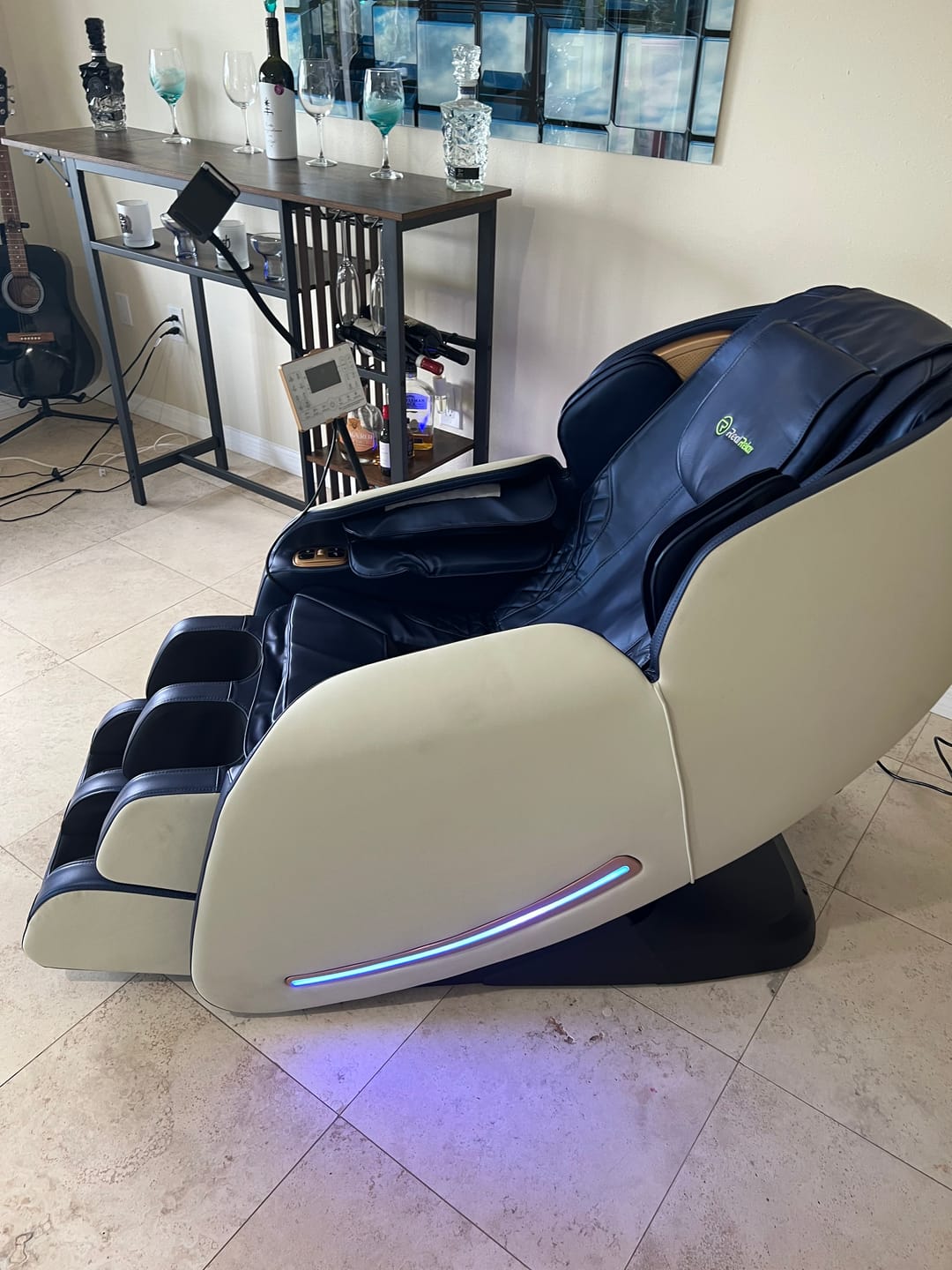 Customer photo review of Favor-06 2026 3D Massage Chair Blue