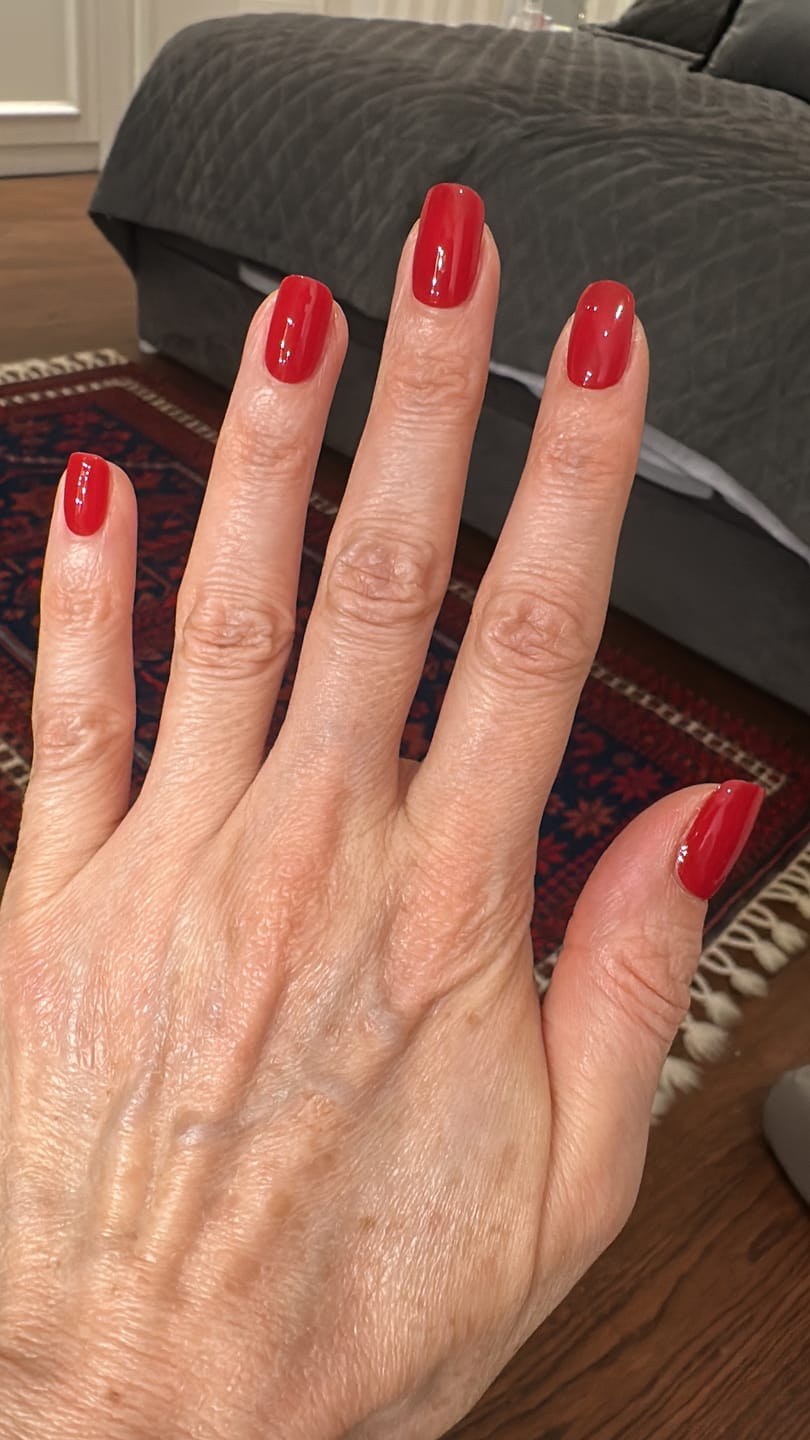 Customer photo review of Infinite Glow Jel Tırnak Seti - #KışaVeda
