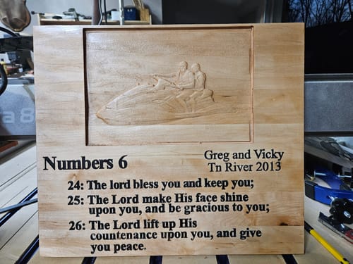 Customer photo review of Hard Maple Panel