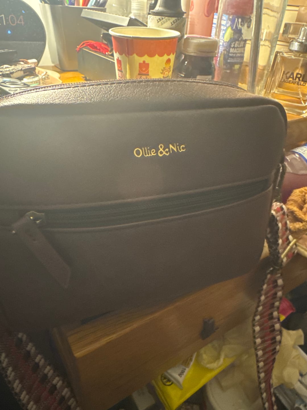 Customer photo review of Gigi Crossbody - Chocolate