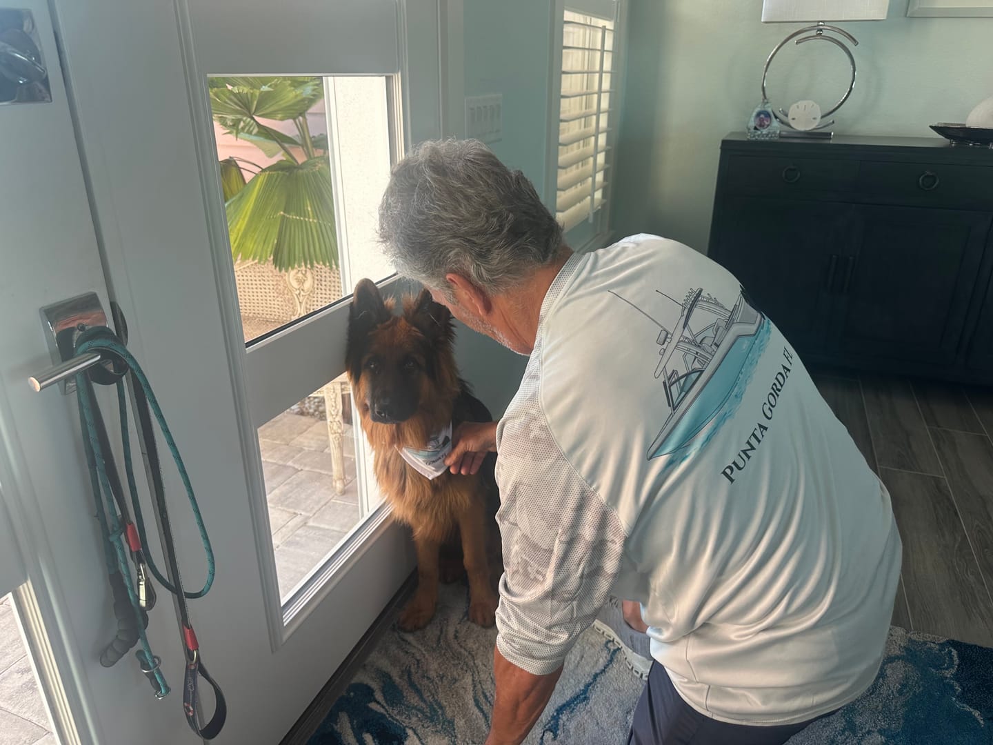 Customer photo review of Custom Pet Bandana