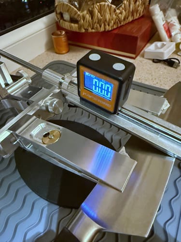 Customer photo review of Mini Digital Angle Gauge Hapstone