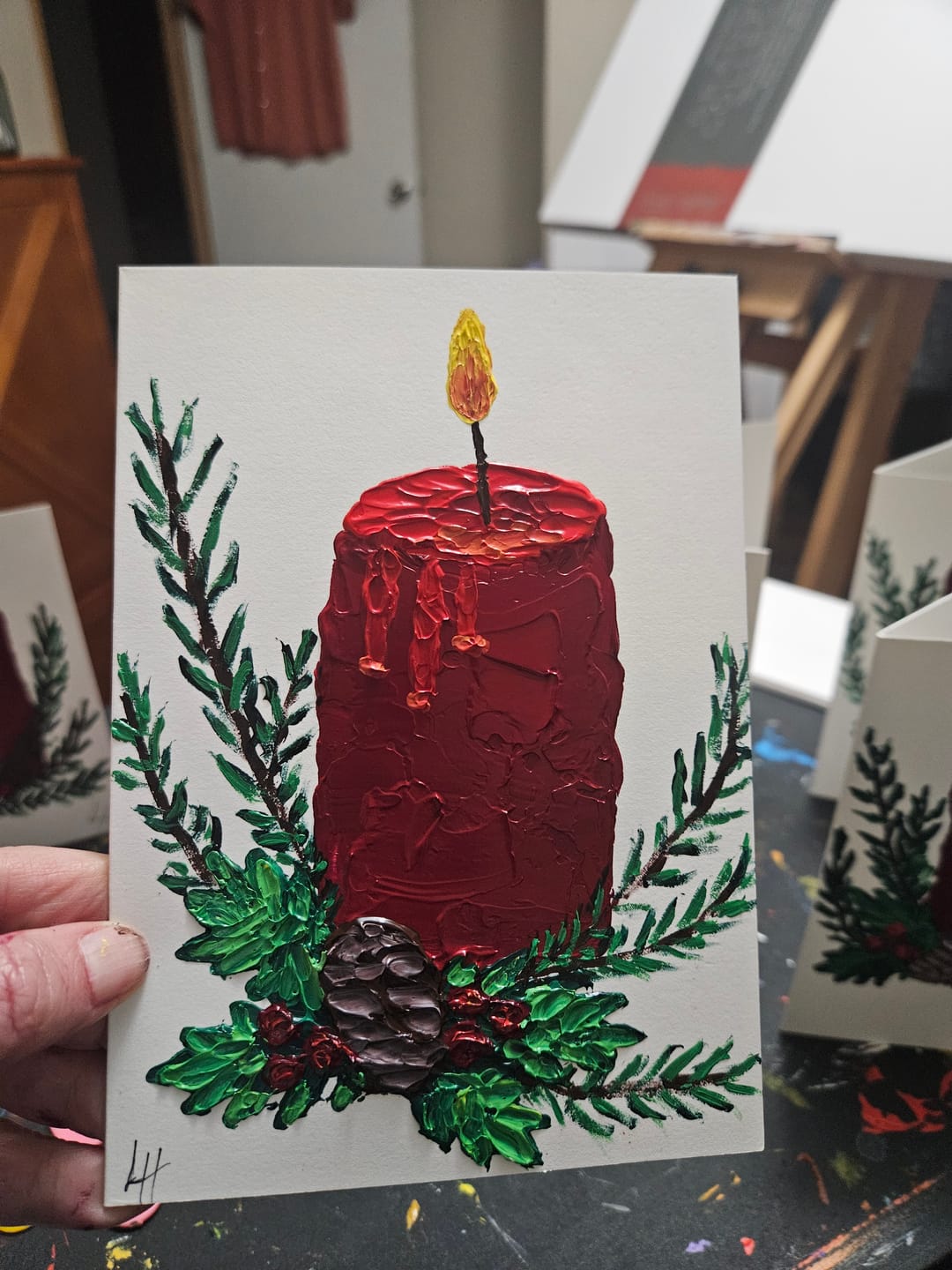 Customer photo review of Cards w/ Envelopes (10 pack)