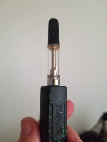 Customer photo review of 3pc Flavor Pack of 1 Gram THCA Blend Full Spectrum Vape Cartridge