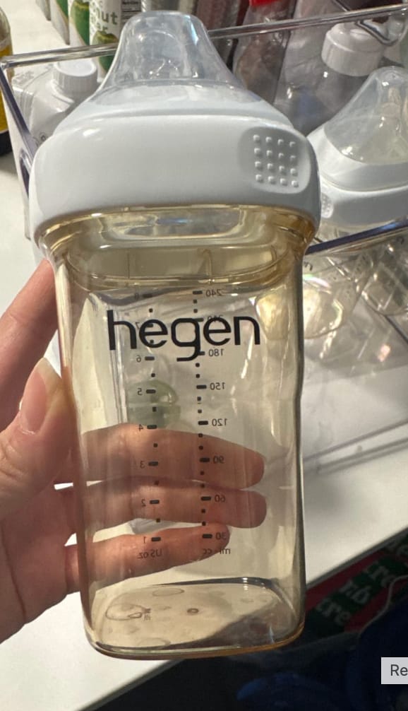 Customer photo review of Hegen Nipple Fast Flow, 2-Pack (6 months and beyond)