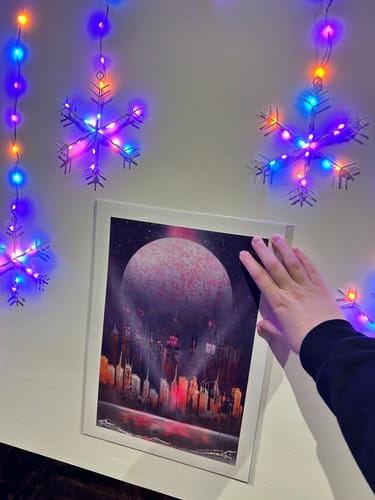 Customer photo review of Lesbian City Print