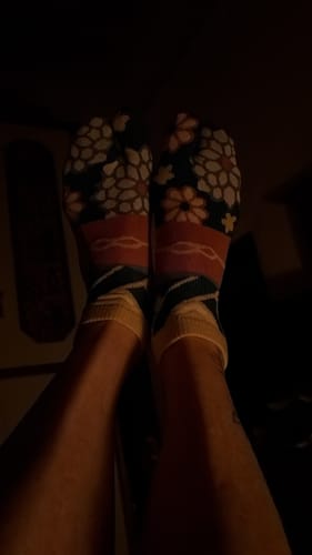 Customer photo review of Calzini Giapponesi Tabi - Geisha