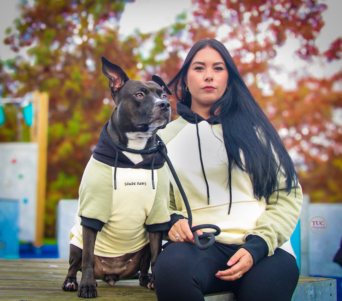 Customer photo review of Olive Cream Human Hoodie