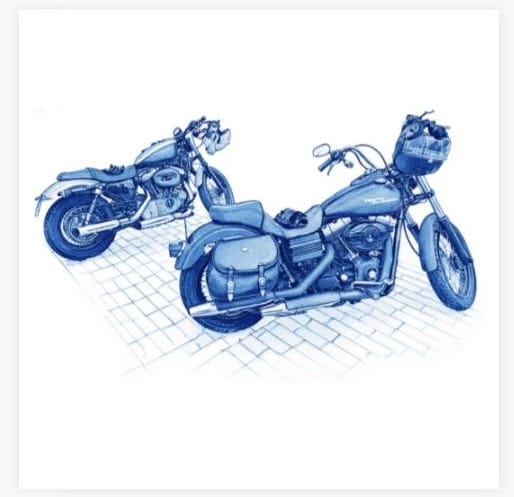 Customer photo review of Delfts Blauw tegeltje bedrukken met eigen motor