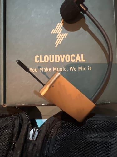 Customer photo review of Prime microphone transmitter