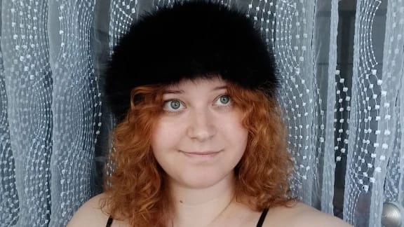Customer photo review of Adkia Faux Fur Hat