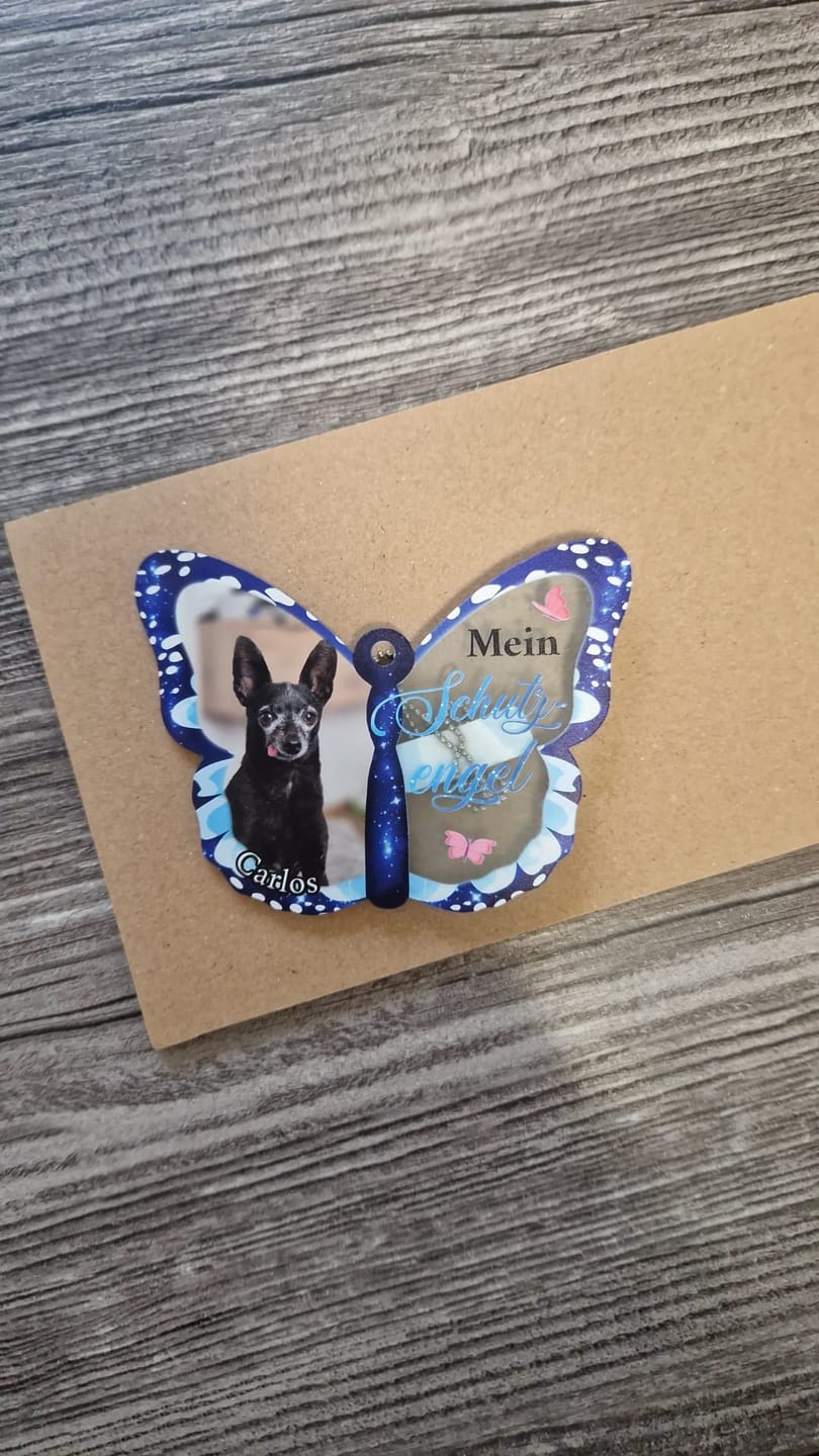 Customer photo review of Schutzengel - Individueller Rückspiegel Anhänger