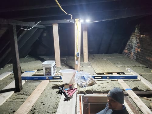Customer photo review of ROCKWOOL RXCB5523 COMFORTBATT R23 5.5 in. X 23 in. X 47 in (37.53 SQFT)