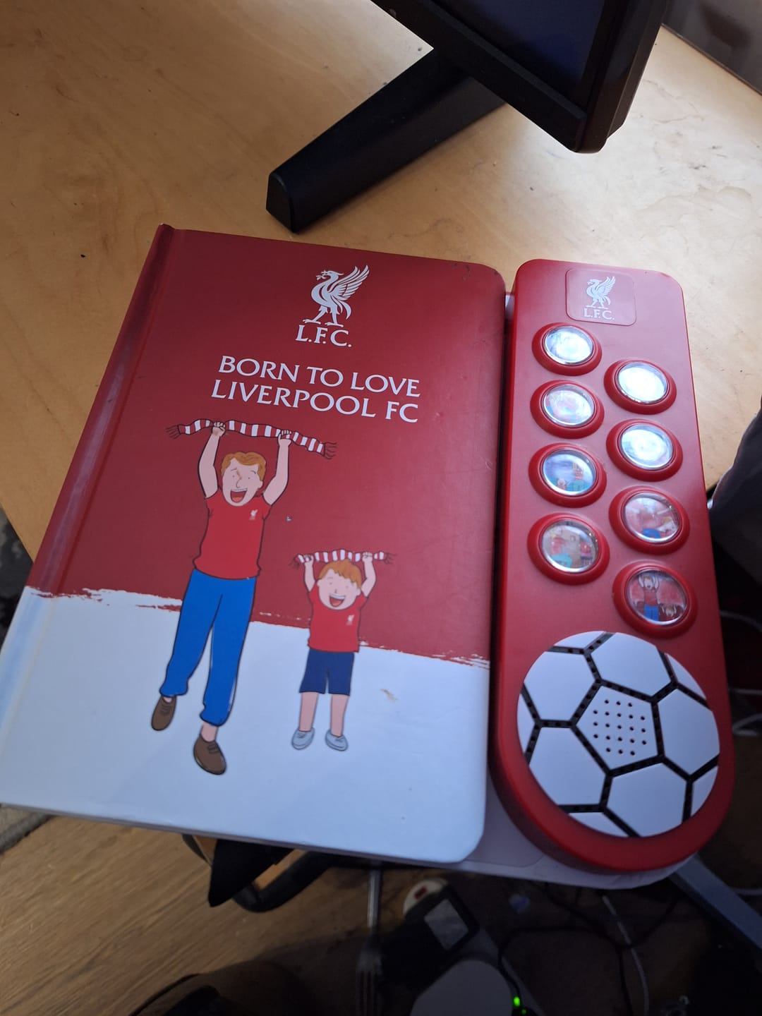 Customer photo review of LFC Fan Chants Sound Book