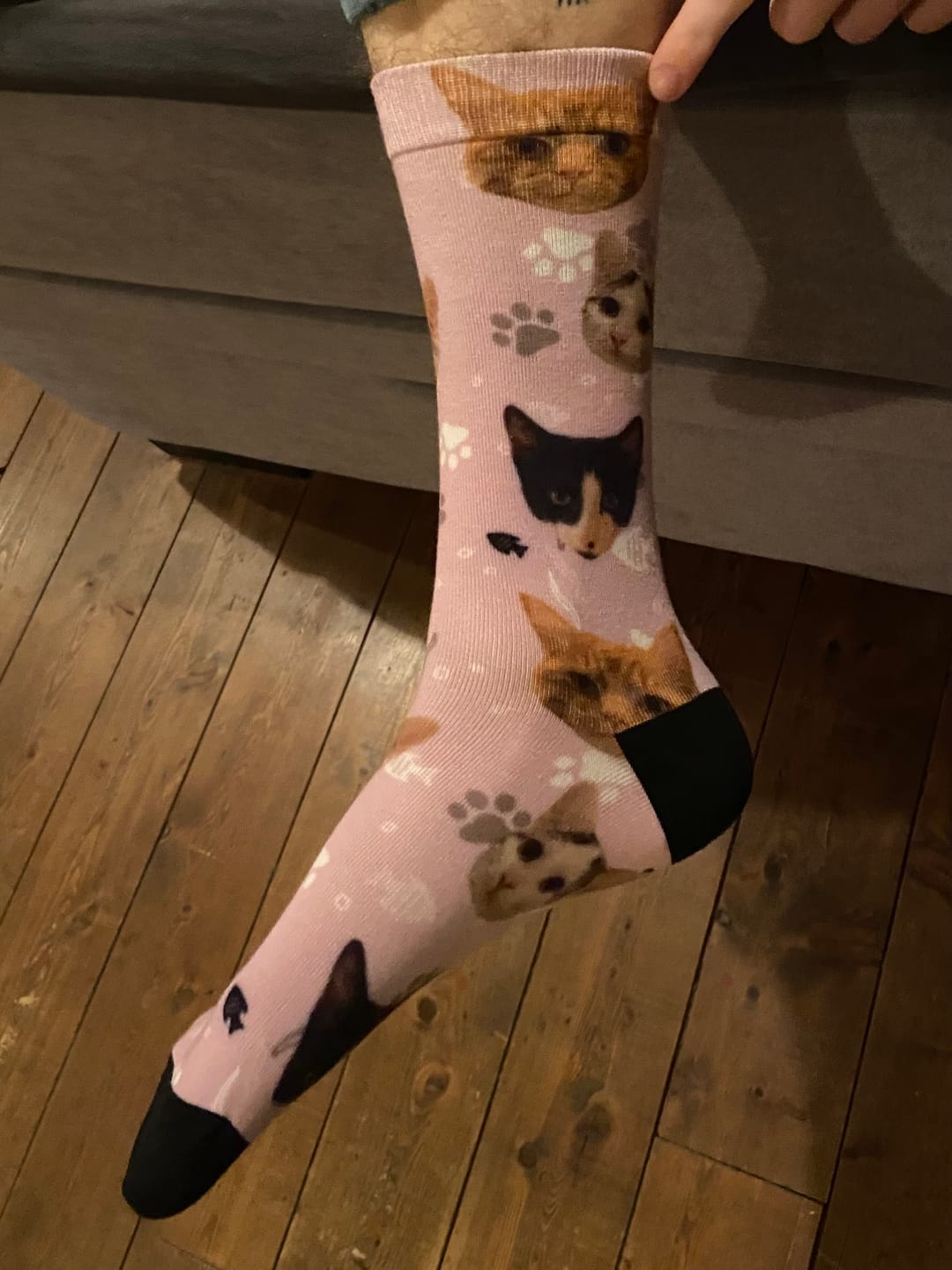 Customer photo review of Dein Foto - Individuelle Socken
