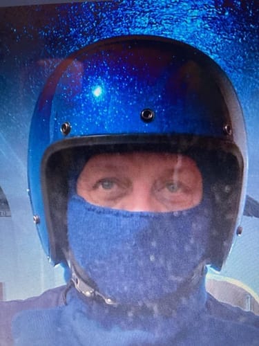 Customer photo review of D.O.T. Daytona Cruiser- Blue Metal Flake