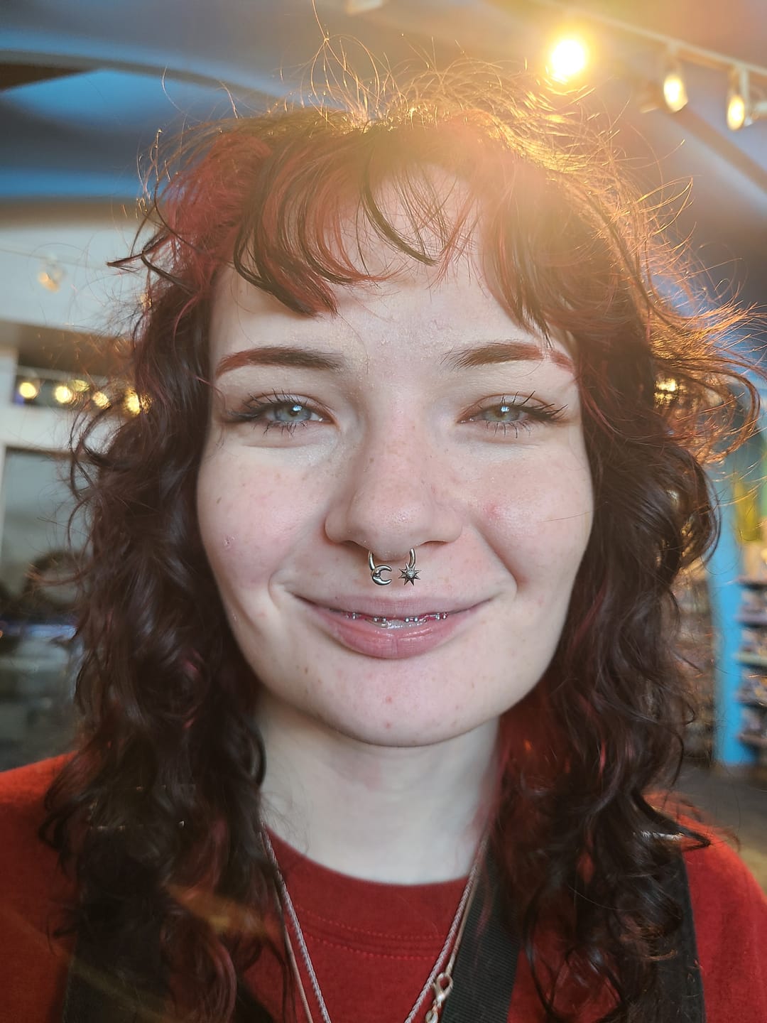 Customer photo review of SUNNY & LUNA REAL SEPTUM