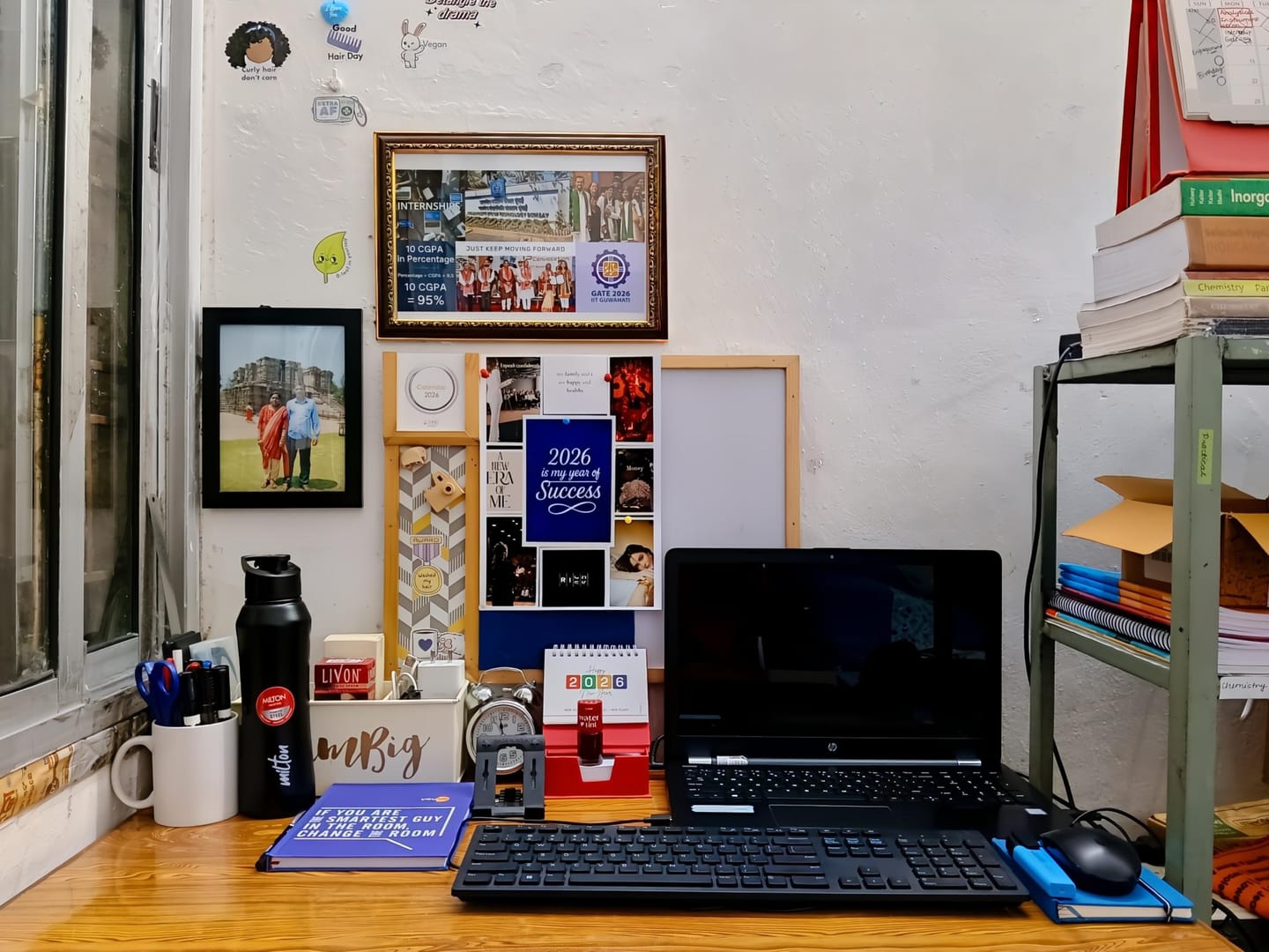 Customer photo review of IVEI Combination Board: Bulletin Board, Whiteboard, Magnetic Sheet and 2025 Calendar