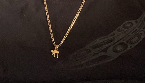 Customer photo review of Chai Chain Necklace