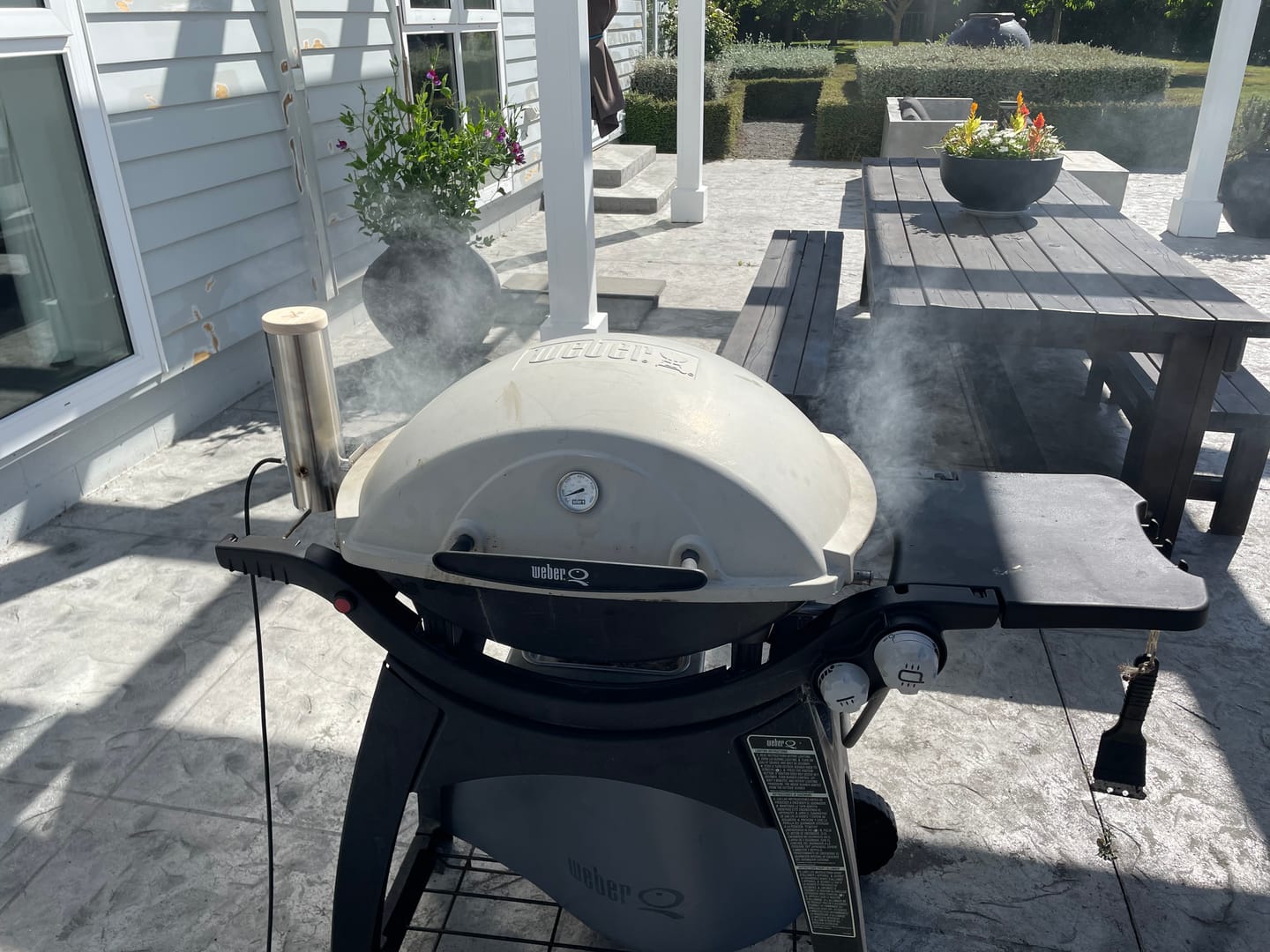 Customer photo review of Smokai Starter Kit for Weber® Q™