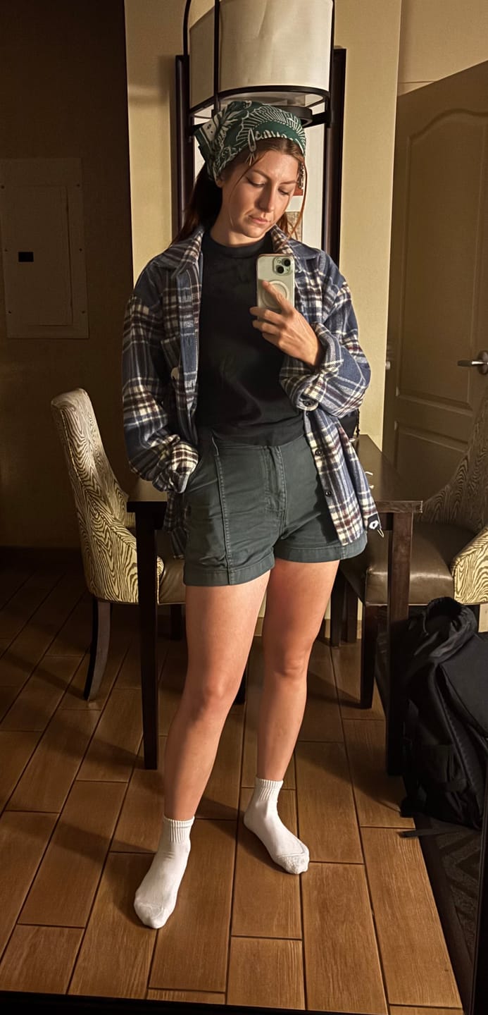 Customer photo review of Tinnie Shorts - Black
