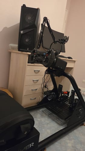 Customer photo review of Simsonn Plus X Racing Simulation Pedal with Haptic Reactor Optional